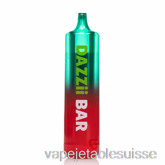 Vape Suisse Dazzleaf Dazzii Bar 510 Batterie Vert/rouge